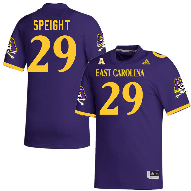 James Speight ECU Jersey,East Carolina Pirates #29 James Speight Jersey Youth College-Purple